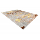 MIRO 51463.802 mycí kobereček Abstrakce protiskluz - šedá / zlatý
