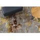 MIRO 51463.802 tapijt wasbaar Abstractie antislip - grijs / goud