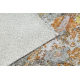 MIRO 51463.802 tapijt wasbaar Abstractie antislip - grijs / goud