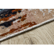 MIRO 51454.802 mosható szőnyeg абстракция csúszásgátló - sötétkék / bézs