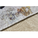 MIRO 51709.803 vaske Teppe Abstraksjon antiskli - blå / gull