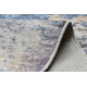 MIRO 51774.802 tapijt wasbaar Abstractie antislip - blauw / beige 