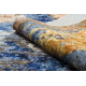 Tapis lavable MIRO 51774.802 Abstraction antidérapant - bleu / beige