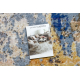 Alfombra lavable MIRO 51774.802 Abstração antideslizante - azul / beige
