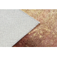 MIRO 52101.801 tvättmatta abstraktion metrisk halkskydd - beige / guld