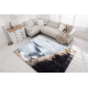 MIRO 51573.802 washing carpet Abstraction anti-slip - blue / gold