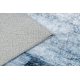 MIRO 51573.802 tapijt wasbaar Abstractie antislip - blauw / goud
