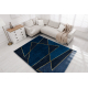 MIRO 52097.801 tapijt wasbaar geometrisch antislip - blauw