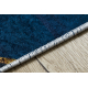 MIRO 52097.801 tæppe skal vaskes geometrisk skridsikker - sininen