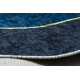 Tapis lavable MIRO 52097.801 Géométrique antidérapant - bleu