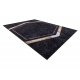 Tapis lavable MIRO 52025.802 Marbre, géométrique antidérapant - noir