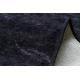 Tapis lavable MIRO 52025.802 Marbre, géométrique antidérapant - noir