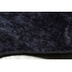 MIRO 52025.802 pranje tepiha Mramor, geometrijski protuklizna - crno