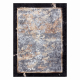 MIRO 51328.804 mosható szőnyeg абстракция csúszásgátló - szürke / arany