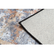 MIRO 51328.804 umývací koberec Abstracțiune protišmykový - šedá / zlato