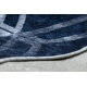 MIRO 51805.802 plovimo kilimas geometrinis, grotelės - mėlyna