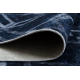 Dywan do prania MIRO 51805.802 Geometryczny, kratka antypoślizgowy - niebieski