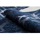 MIRO 51805.802 mycí kobereček Geometrická, laťková mříž protiskluz - modrý