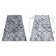 MIRO 51805.803 tæppe skal vaskes geometrisk, gitter skridsikker - grå