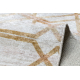 MIRO 51805.804 vaske Teppe geometrisk, espalier antiskli - gull