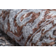 MIRO 51451.812 umývací koberec Rozeta, rám protišmykový - šedá