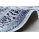 Alfombra lavable MIRO 51822.812 Rosetón, marco antideslizante - azul oscuro
