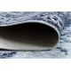 MIRO 51822.812 tapijt wasbaar Rozet, kader antislip - marineblauw