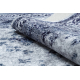 Tapis lavable MIRO 51822.812 Rosette, cadre antidérapant - bleu foncé 
