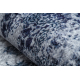 MIRO 51822.812 πλύσιμο χαλί Φύλλα, πλαίσιο αντιολισθητικό - ναυτικό μπλε