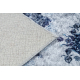 MIRO 51822.812 umývací koberec Rozeta, rám protišmykový - tmavomodrá