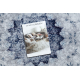 MIRO 51822.812 covor lavabil Rozetă, cadru anti-alunecare - albastru inchis