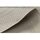 Teppich TIMO 5979 Kreis SISAL draussen Rahmen beige