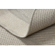 Tapis TIMO 5979 cercle SIZAL extérieur cadre beige