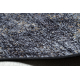 MIRO 51453.805 tapijt wasbaar Rozet, vintage antislip - grijs