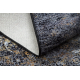 MIRO 51453.805 tapijt wasbaar Rozet, vintage antislip - grijs