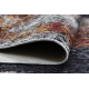 MIRO 51186.808 mosható szőnyeg Rozetta, keret csúszásgátló - sötétkék / réz 