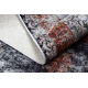 MIRO 51186.808 tapijt wasbaar Rozet, kader antislip - marineblauw / koper