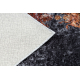 MIRO 51186.808 Tapete Roseta, quadro antiderrapante - azul escuro / cobre 