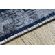 MIRO 51676.813 tapijt wasbaar Grieks vintage, kader antislip - marineblauw