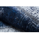 MIRO 51676.813 Tapete Grego vintage, quadro antiderrapante - azul escuro 