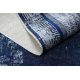 MIRO 51676.813 umývací koberec Grécky vintage, rám protišmykový - tmavomodrá