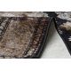 MIRO 51664.805 umývací koberec Rozeta, rám protišmykový - hnedý
