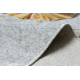 MIRO 51969.802 mosható szőnyeg Pillangók csúszásgátló - szürke / arany