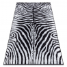 Dywan do prania MIRO 51331.803 Zebra Zebra antypoślizgowy - czarny / biały