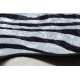 MIRO 51331.803 umývací koberec Zebra protišmykový - čierna/biela