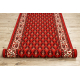 Paklāju neslīdošs paklājs INKO krāsā, gumijas sarkans 80cm