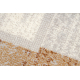 Carpet Wool ANGEL 6232 / 52822 Geometric, frame beige / gold 