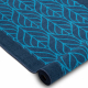 Runner anti-slip FEATHERS navy blue 67cm