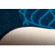 Runner anti-slip FEATHERS navy blue 67cm