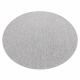 Alfombra MIMO 6272 circulo sisal exterior gris claro